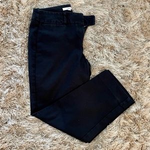 LOFT Julie Fit capri pants, 6, Black, EUC